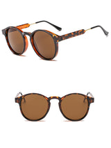 Fashion Sunglasses - Cannes - Brown Tort - Side View
