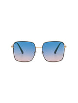 Fashion Sunglasses - Messina - Gold - Dawn - Front View