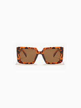 Fashion Sunglasses - Treviso - Leopard - Front View
