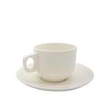 Summer Block Cup and Saucer - 200ml - 45-Degree Angle
