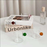 PomPon Mini Cup - 90ml pink - Front View