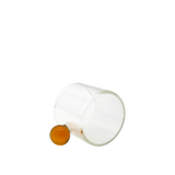 PomPon Mini Cup - 90ml yellow - Top-Down View