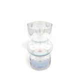Sleek Modern Elegance Glass Vase - Front View