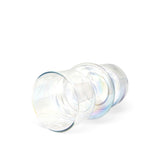 Sleek Modern Elegance Glass Vase - Top-Down View
