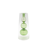 Floating Glass Garden Vase - Front View