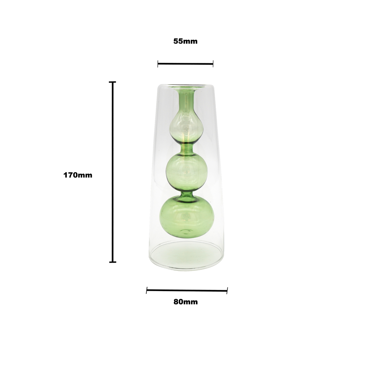 Floating Glass Garden Vase