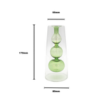 Floating Glass Garden Vase - 45-Degree Angle