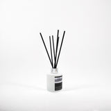 Calming Aroma Diffuser with Rattan Reeds - Top-Down View