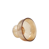 Authur Dessert Glass Bowl - 200ml brown - Top-Down View