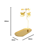 Le Peagase Candle Tray carousel-q - 45-Degree Angle