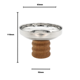 Parthenon Elegant Stainless Steel Catch-All Tray - 45-Degree Angle