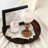 Jellyfish Elegance Candle Holder - Front View