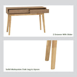 Hirado Console Hallway Table - Natural - Extra Image