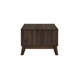 Hirado Coffee Table - Cocoa - Side View