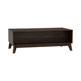 Hirado Coffee Table - Cocoa - Top-Down View