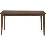 Allergo Dining Table 150cm Timber Dining Table - Cocoa - Front View