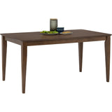 Allergo Dining Table 150cm Timber Dining Table - Cocoa - Top-Down View