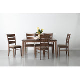 Allergo Dining Table 150cm Timber Dining Table - Cocoa - Extra Image