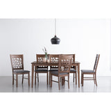 Allergo Dining Table 150cm Timber Dining Table - Cocoa - Extra Image