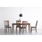 Allergo Dining Table 150cm Timber Dining Table - Cocoa - Extra Image