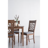 Allergo Dining Table 150cm Timber Dining Table - Cocoa - Extra Image