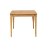 Allergo Dining Table 150cm Timber Dining Table - Natural - Front View