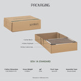 Hirado Bedside Table - Cocoa - Extra Image