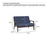 Tucson 2 Seater Sofa - 45-Degree Angle