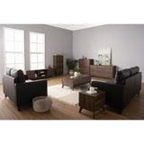Hirado Entertainment TV Unit - Cocoa - Low Angle