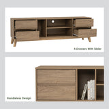 Hirado Entertainment TV Unit - Cocoa - Extra Image