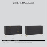 Volos Sideboard Buffet - Close-Up Angle