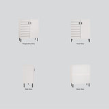 Kotka Multifunction Cabinet Shoe Cabinet - Close-Up Angle