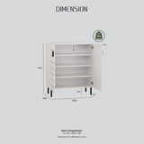 Kotka Multifunction Cabinet Shoe Cabinet - Extra Image