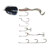 Vike 1/2 oz Skirted Microjig in Candy Craw - Front View