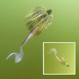 Vike 3/4 oz Skirted Microjig in Black Blue