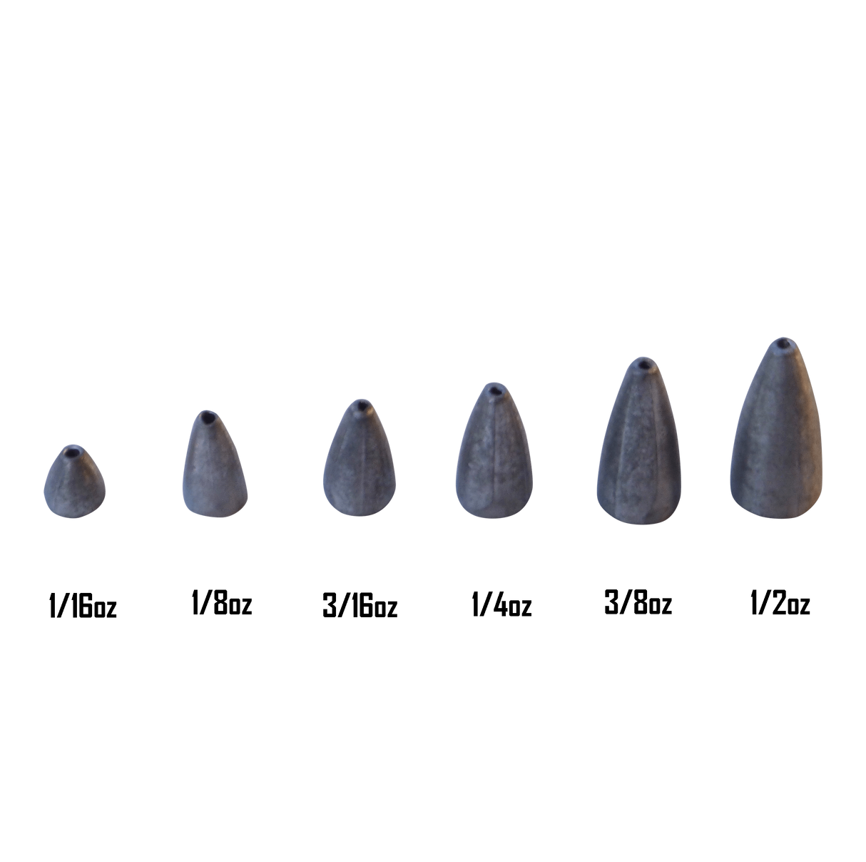 Swimerz 1/2 oz Lead Bullet Sinker - Qty 10 Pack