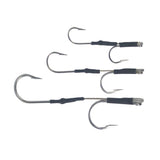 Swimerz Jigging & Trolling Hooks, 180 Double, 6/0, Qty 3 - Side View