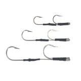 Swimerz Jigging & Trolling Hooks, Inline Double, 6/0, Qty 3 - Front View