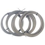 Swimerz 49 Strand Stainless Steel Trace Wire, 180lb, 30ft - Side View
