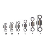 Swimerz Rolling Swivels, Size 10, 50 pack