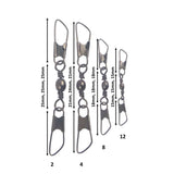 Swimerz Double Snap Barrel Swivels, Size 4, 12 pack