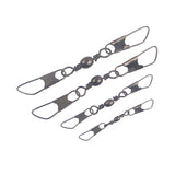 Swimerz Double Snap Barrel Swivels, Size 8, 15 pack