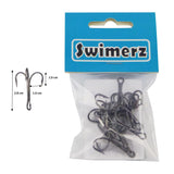 Swimerz Striker Trebles Size 2, 12 pack - Front View