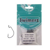 Swimerz 1/0 Wide Gape Worm Hook 15 Pack - Front View