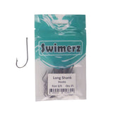 Swimerz 3/0 Long Shank Worm Hook 25 Pack - Front View