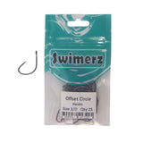 Swimerz 3/0 Offset Circle Hook 25 pack - Front View