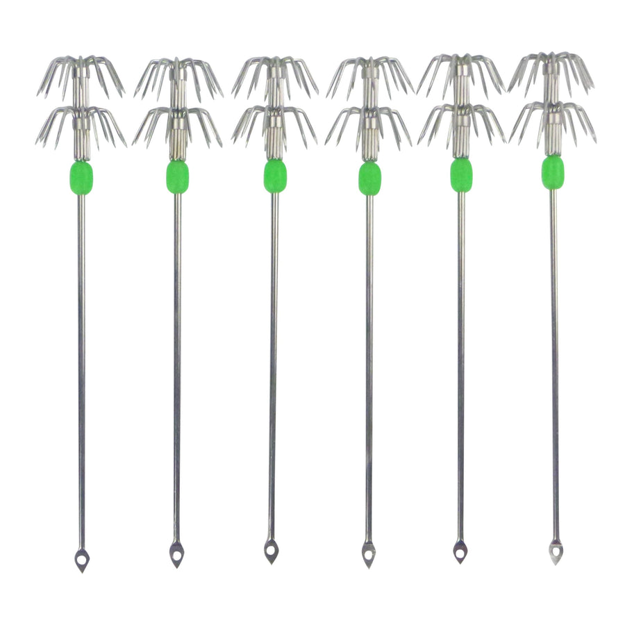 Swimerz Double Crown Squid Spikes, 15cmL, 27mm Crown, 6 pack