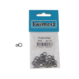 Swimerz 180kg Solid Double Rings, 14mm, 20 pack - Side View