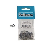 Swimerz 225kg Solid Double Rings, 17mm, 20 pack - Front View