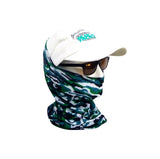 BSTC Head Socks, Camo Green - Front View